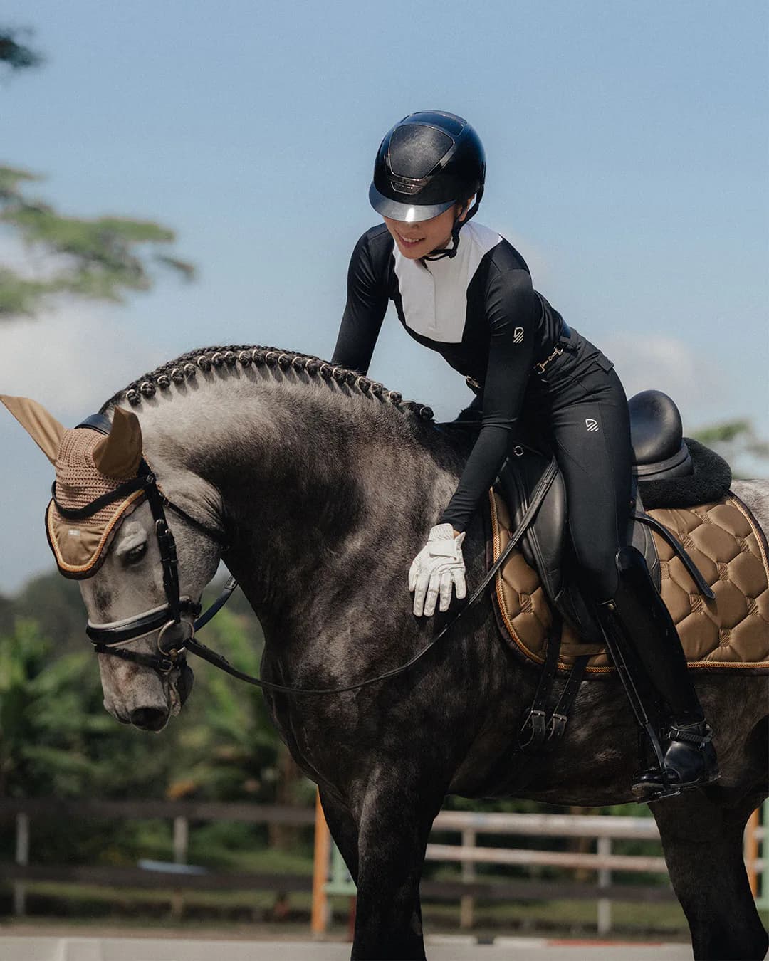 Mine Compression Full Grip Breeches 1